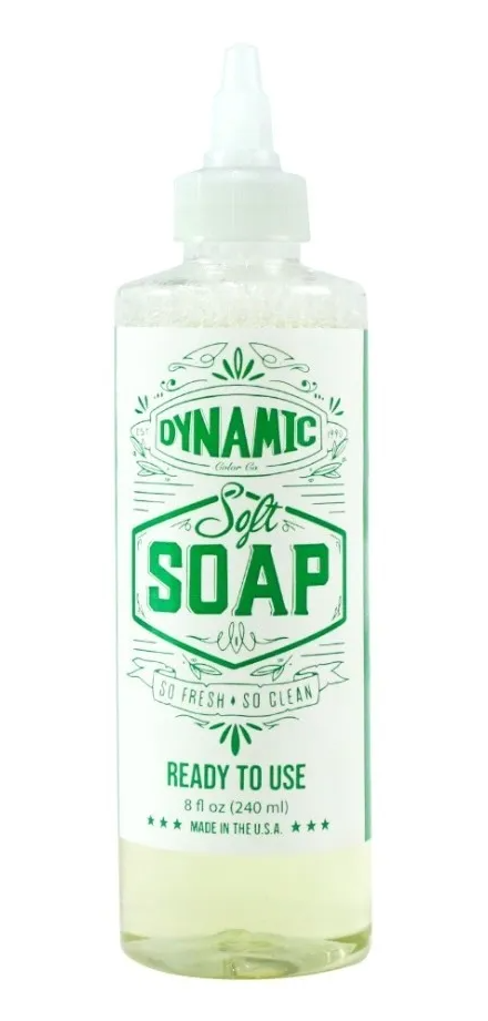 DYNAMIC SOFT GREEN SOAP [ 8oz ] - Reyes Tattoo Supply DYNAMIC