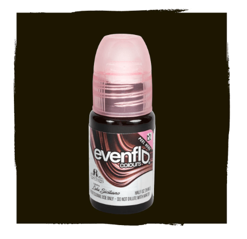 PERMABLEND EVENFLO WARM BLACK EYELINER – TINTAS | Reyes Tattoo Supply