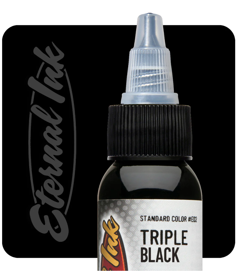 ETERNAL Eternal - TRIPLE BLACK – TINTAS | Reyes Tattoo Supply