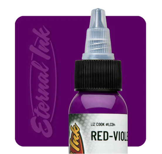 ETERNAL RED VIOLET - LIZ COOK – TINTAS | Reyes Tattoo Supply