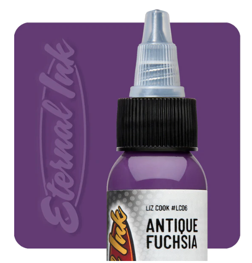ETERNAL ANTIQUE FUCHSIA - LIZ COOK – TINTAS | Reyes Tattoo Supply