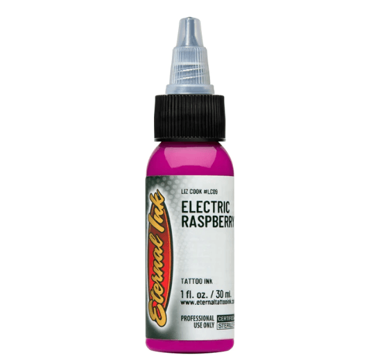 ETERNAL ELECTRIC RASPBERRY - LIZ COOK – TINTAS | Reyes Tattoo Supply