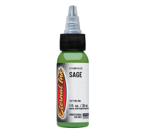 ETERNAL SAGE - LIZ COOK – TINTAS | Reyes Tattoo Supply