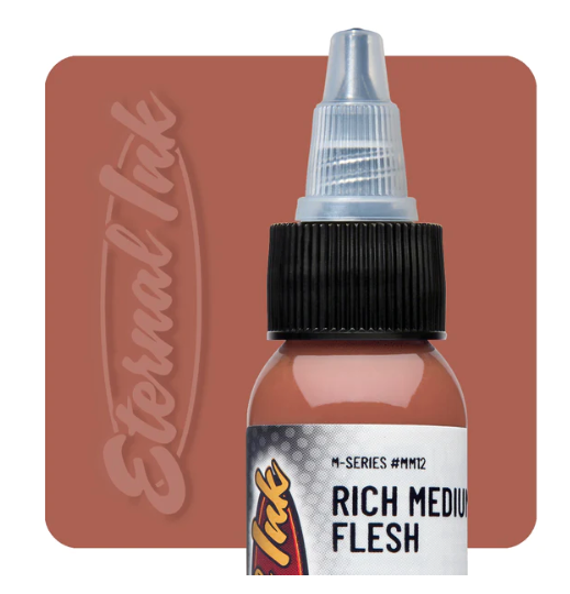 ETERNAL RICH MEDIUM FLESH - M SERIES – TINTAS | Reyes Tattoo Supply