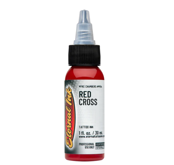 ETERNAL RED CROSS - MYKE CHAMBERS – TINTAS | Reyes Tattoo Supply