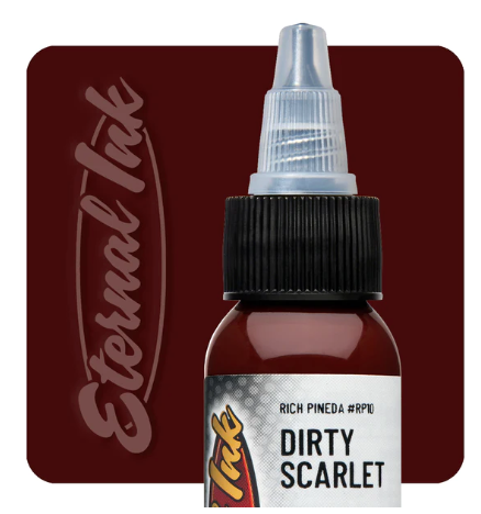 ETERNAL DIRTY SCARLET - RICH PINEDA – TINTAS | Reyes Tattoo Supply