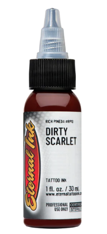 ETERNAL DIRTY SCARLET - RICH PINEDA – TINTAS | Reyes Tattoo Supply