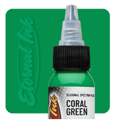ETERNAL CORAL GREEN - SEASONAL SPECTRUM – TINTAS | Reyes Tattoo Supply