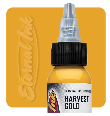 ETERNAL HARVEST GOLD - SEASONAL SPECTRUM – TINTAS | Reyes Tattoo Supply