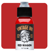 ETERNAL RED WAGON - VINTAGE INK – TINTAS | Reyes Tattoo Supply