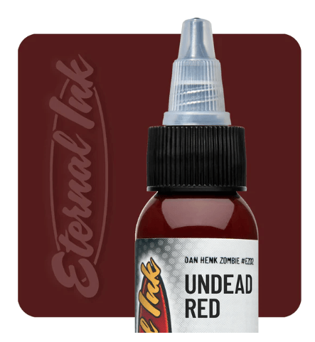 ETERNAL UNDEAD RED - ZOMBIE – TINTAS | Reyes Tattoo Supply