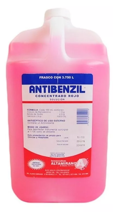 COMPRA OPTIMA ANTIBENZIL CONCENTRADO ROJO – EQUIPO MÉDICO | Reyes Tattoo Supply