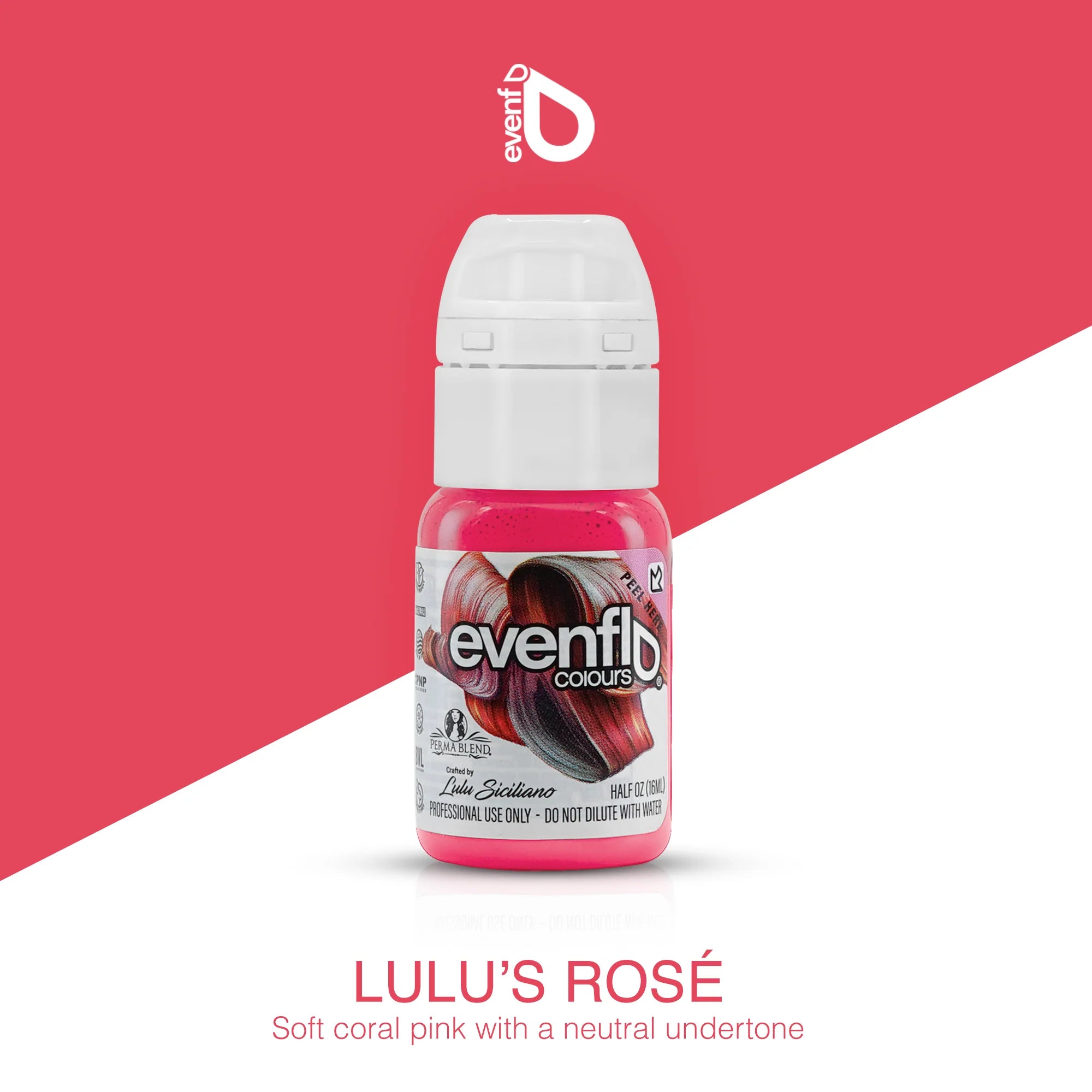 PERMABLEND EVENFLO LULU'S ROSE – TINTAS | Reyes Tattoo Supply