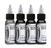 ETERNAL ETERNAL - 4 COLOR NEUTRAL GRAY SET – TINTAS | Reyes Tattoo Supply