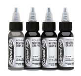 ETERNAL ETERNAL - 4 COLOR NEUTRAL GRAY SET – TINTAS | Reyes Tattoo Supply
