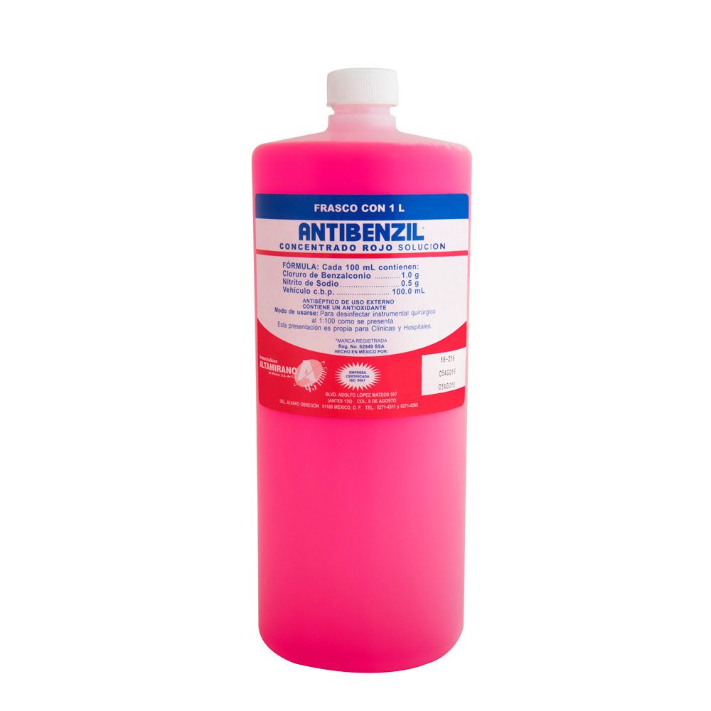 COMPRA OPTIMA ANTIBENZIL CONCENTRADO ROJO – EQUIPO MÉDICO | Reyes Tattoo Supply