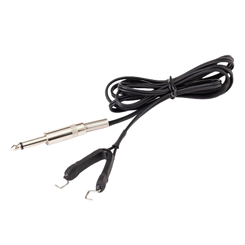 CLIP CORD CABLE EZ SIN RESORTE - NEGRO - Reyes Tattoo Supply CABLES EZ