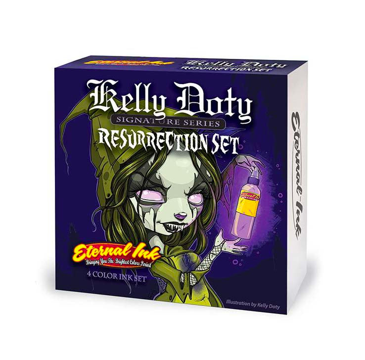 ETERNAL KELLY DOTY RESURRECTION SET – TINTAS | Reyes Tattoo Supply