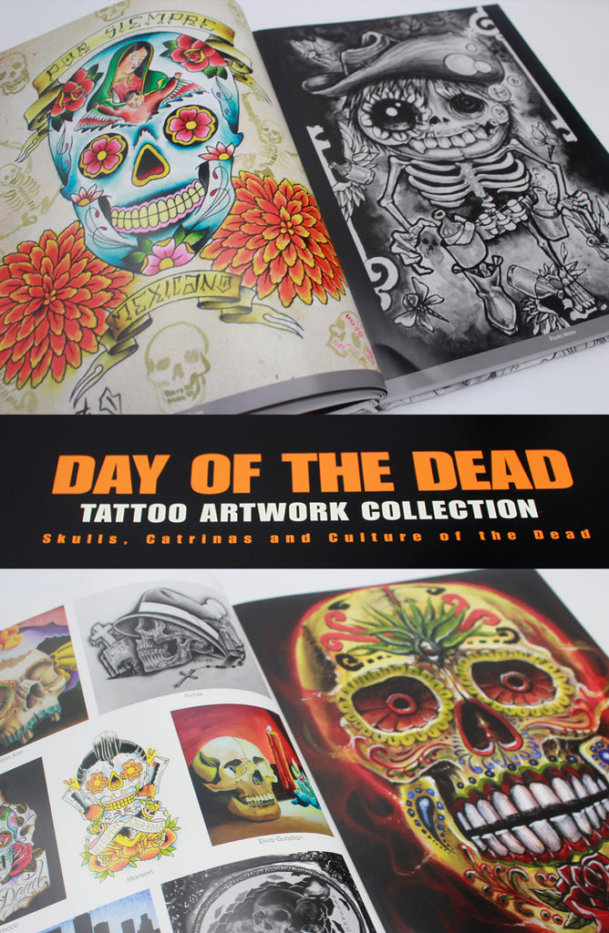 LIBRO "DAY OF THE DEAD" DE EDGAR HOILL - Reyes Tattoo Supply ACCESORIOS Reyes Tattoo Supply