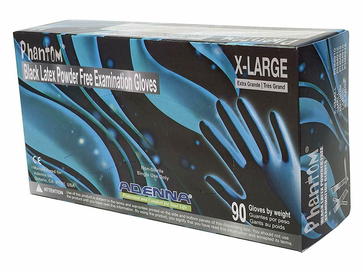 ADENNA GUANTES DE LÁTEX PHANTOM XL – EQUIPO MÉDICO | Reyes Tattoo Supply