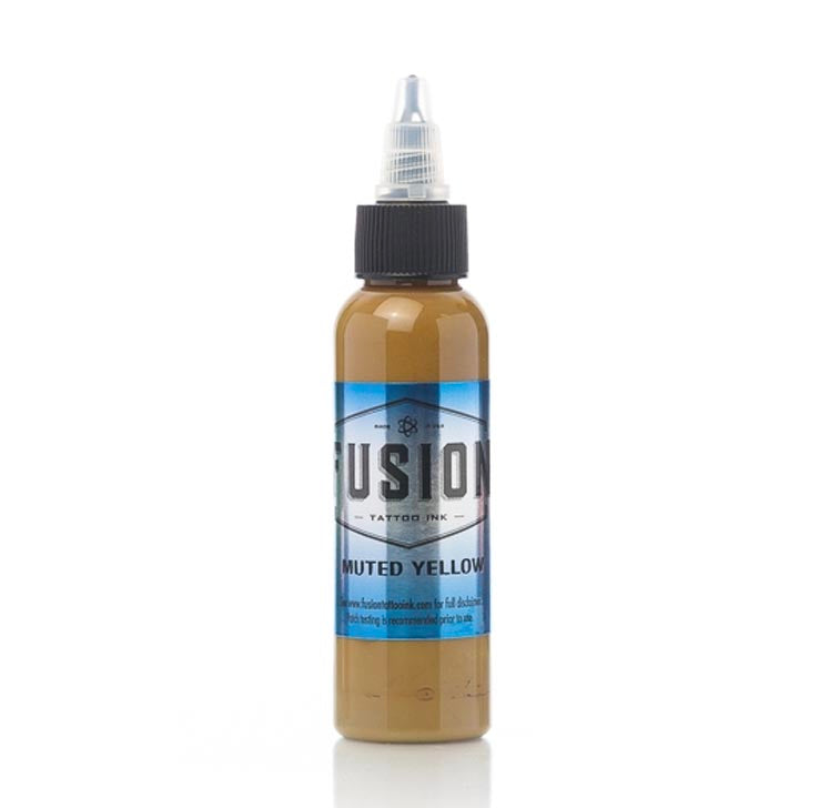 FUSION MUTED YELLOW – TINTAS | Reyes Tattoo Supply
