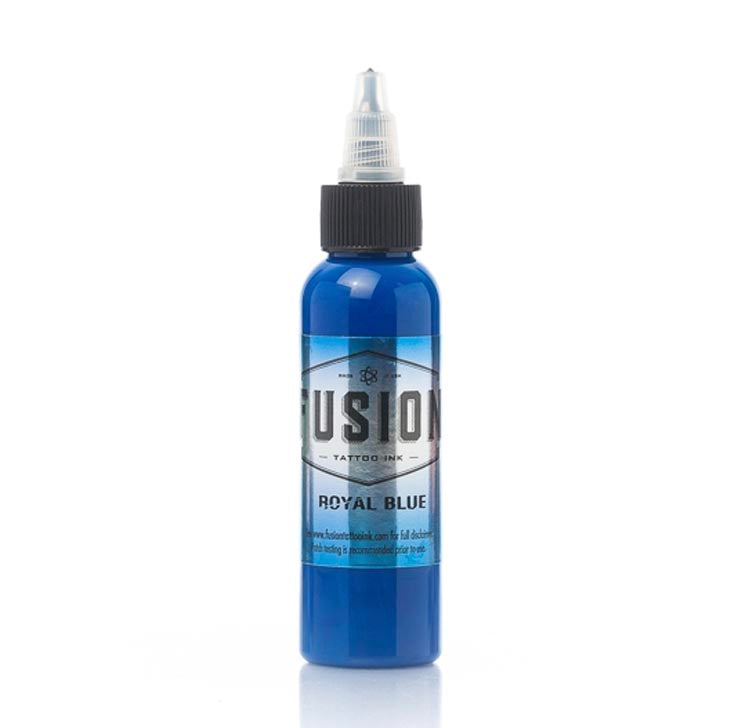 FUSION ROYAL BLUE – TINTAS | Reyes Tattoo Supply