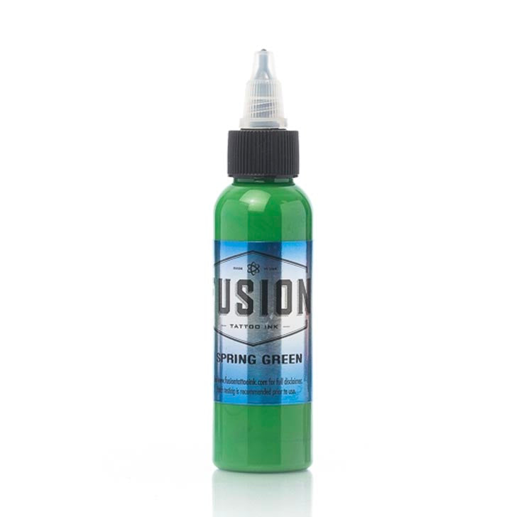 FUSION SPRING GREEN – TINTAS | Reyes Tattoo Supply