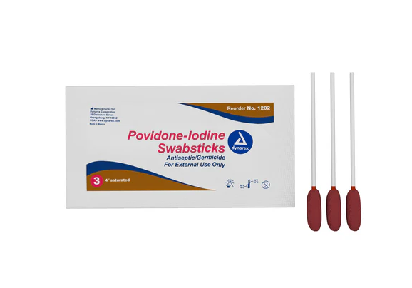 CAM SUPPLY HISOPOS CON YODO POVIDONA – EQUIPO MÉDICO | Reyes Tattoo Supply
