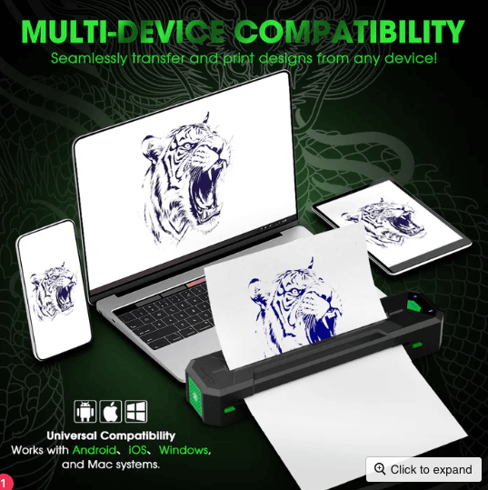 EZ EZ TERMOCOPIADORA - WIRELESS – STENCIL | Reyes Tattoo Supply