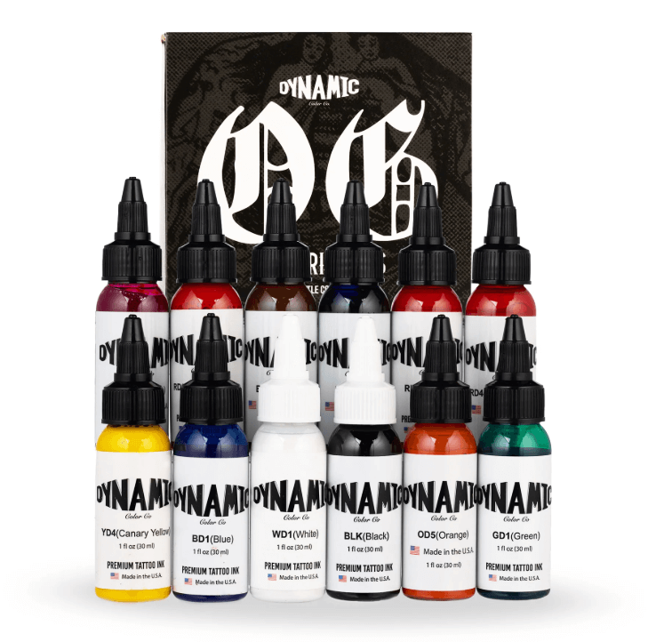 DYNAMIC JUEGO DE TINTAS OG – TINTAS | Reyes Tattoo Supply