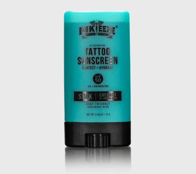 INKEEZE BLOQUEADOR SOLARInkeeze Tattoo Sunscreen — Protector Solar para Tatuajes SPF 30 y SPF 50 | México Protección solar profesional con tecnología Ink Barrier™ para mantener colores vibrantes y prevenir decoloración por exposición al sol. Disponible en