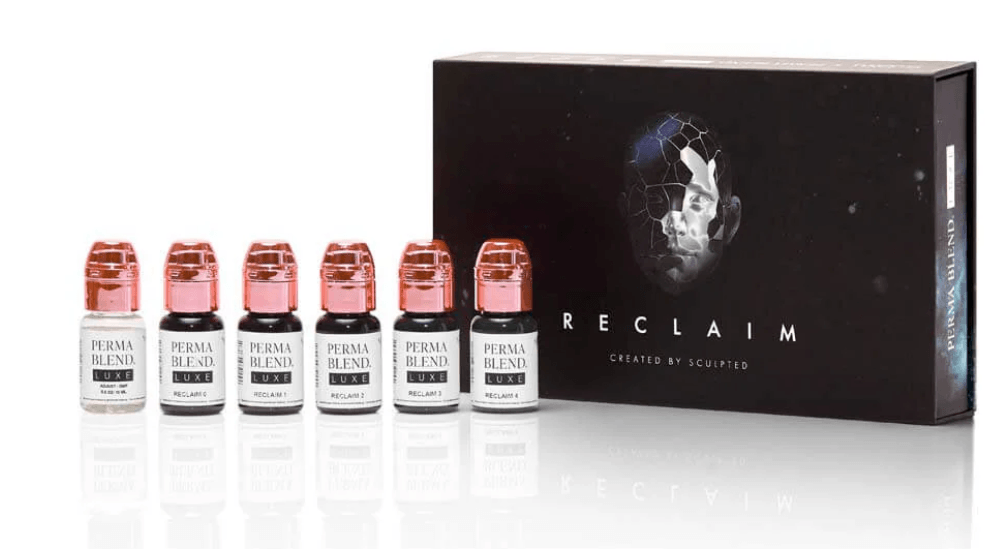 RECLAIM SET BY STEVEY G | 6 PIGMENTOS SMP | PERMA BLEND LUXEPerma Blend LUXE — Reclaim Set by Stevey G | 6 Pigmentos SMP | México Colección especializada para Scalp Micropigmentation desarrollada con el experto internacional Stevey G. Pigmentos formulados
