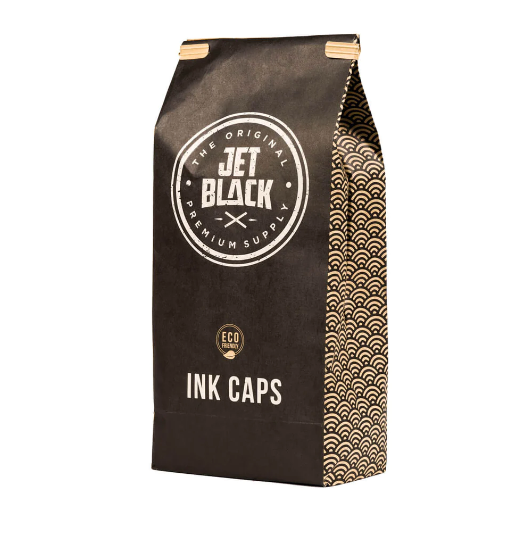 TATSOUL JET BLACK INK CAPS BIODEGRADABLES CHICAS 10MM – ACCESORIOS | Reyes Tattoo Supply