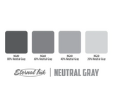 ETERNAL ETERNAL - 4 COLOR NEUTRAL GRAY SET – TINTAS | Reyes Tattoo Supply