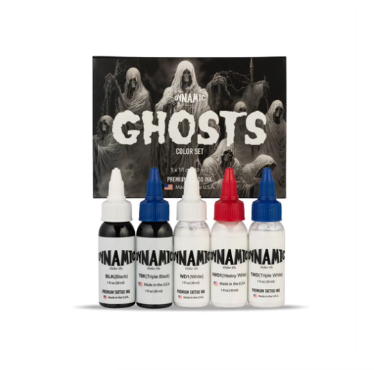 DYNAMIC DYNAMIC INK - INK GHOST SET [1oz] – TINTAS | Reyes Tattoo Supply