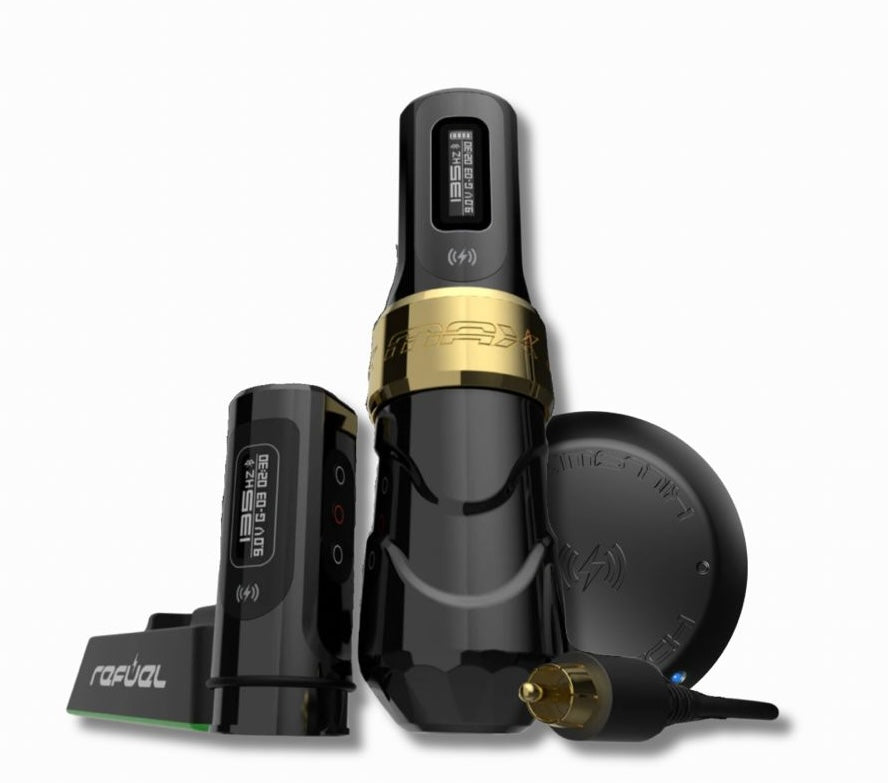 FKIRONS FK IRONS FLUX MAX STEALTH 4.0 DOBLE BATERIA + KIT – | Reyes Tattoo Supply