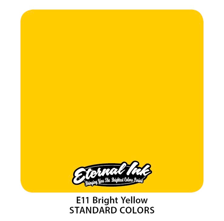 ETERNAL Eternal - BRIGHT YELLOW – TINTAS | Reyes Tattoo Supply