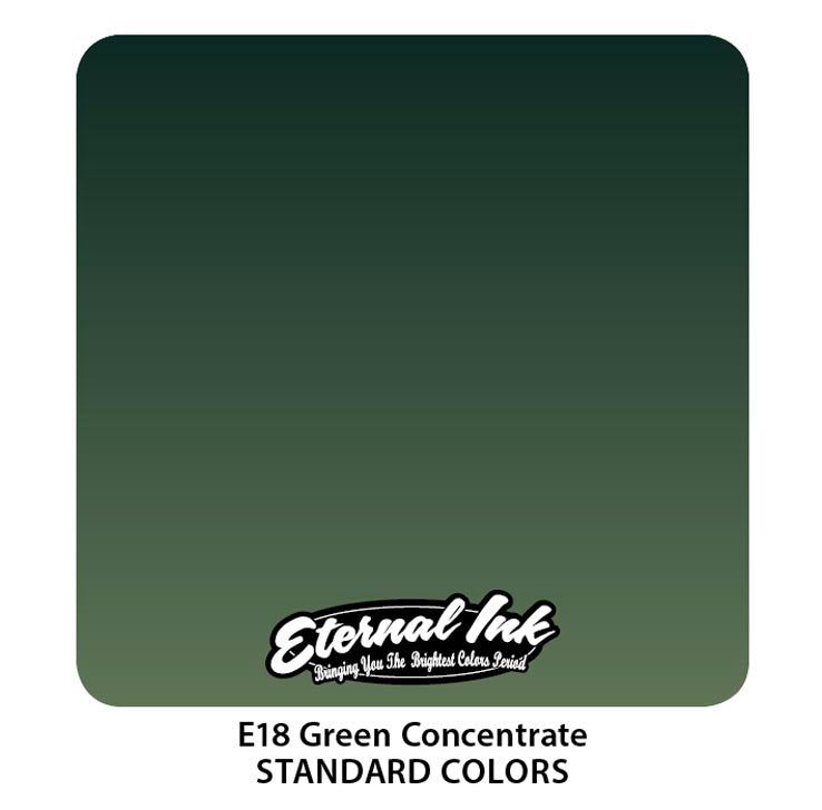 Eternal - GREEN CONC - Reyes Tattoo Supply TINTAS ETERNAL