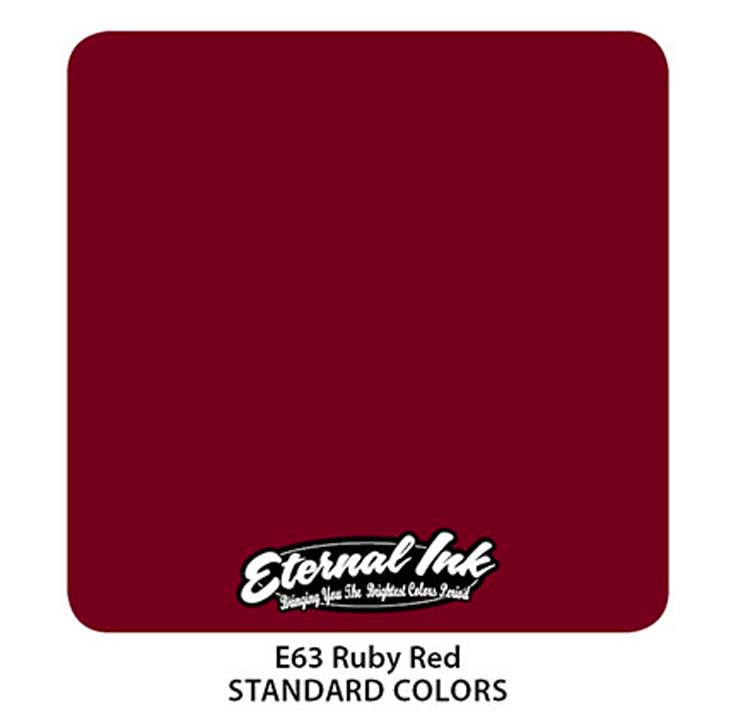 ETERNAL Eternal - RUBY RED – TINTAS | Reyes Tattoo Supply