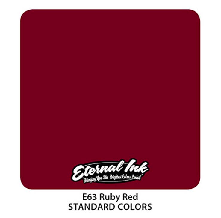 Eternal - RUBY RED - Reyes Tattoo Supply TINTAS ETERNAL