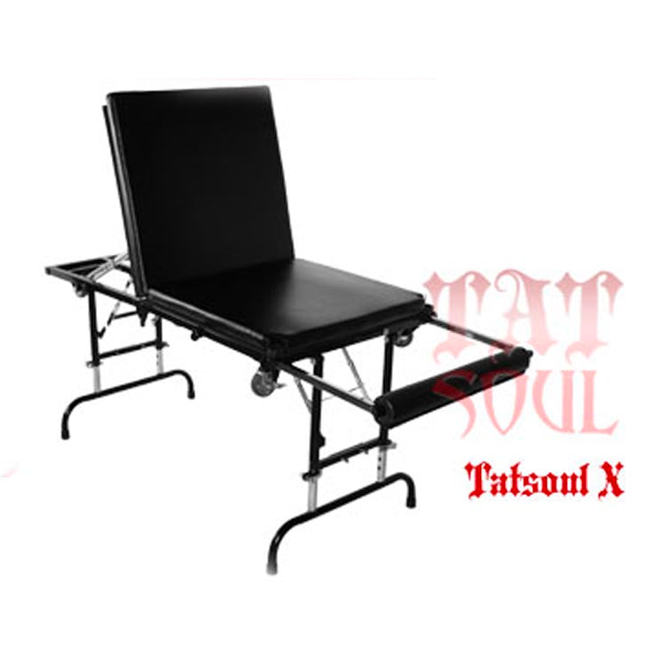 TATSOUL TATSOUL PORTABLE X CAMILLA PARA CLIENTES- Bajo pedido – CHAIR | Reyes Tattoo Supply
