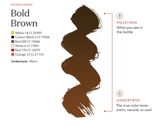 PERMABLEND BOLD BROWN - TINA DAVIES – TINTAS | Reyes Tattoo Supply