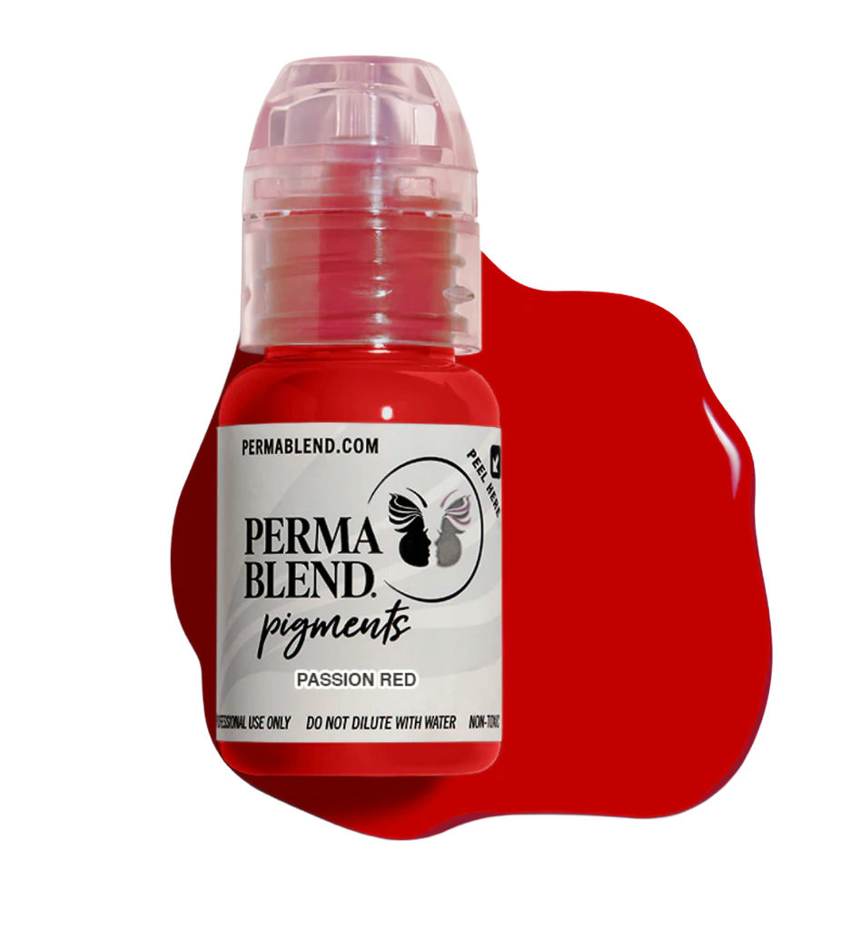 PASSION RED - Reyes Tattoo Supply TINTAS PERMABLEND
