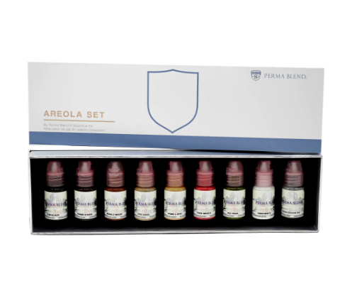 PERMABLEND AREOLA A- SET 1/2oz – TINTAS | Reyes Tattoo Supply