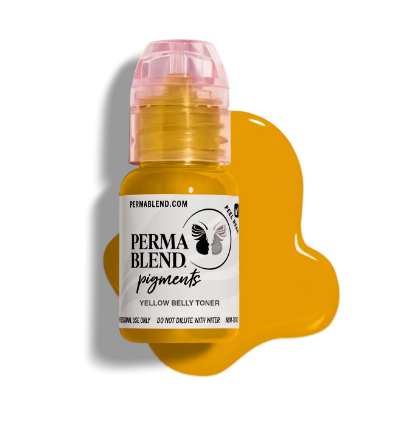 Yellow Belly Corrector - Reyes Tattoo Supply TINTAS PERMABLEND
