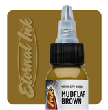 ETERNAL MUDFLAP BROWN - MOTOR CITY – TINTAS | Reyes Tattoo Supply