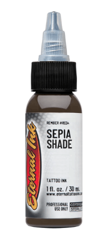 ETERNAL SEPIA SHADE - REMBER SIGNATURE – TINTAS | Reyes Tattoo Supply