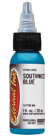 ETERNAL SOUTHWEST BLUE - REMBER SIGNATURE – TINTAS | Reyes Tattoo Supply