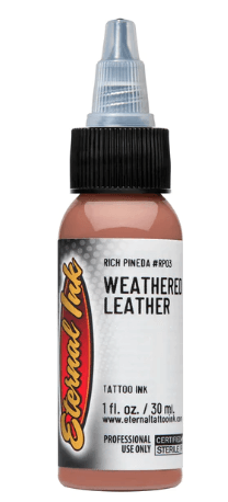 ETERNAL WEATHERED LEATHER - RICH PINEDA – TINTAS | Reyes Tattoo Supply