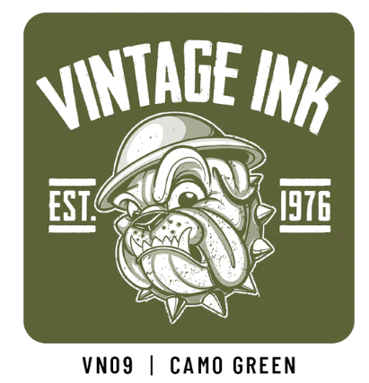 ETERNAL CAMO GREEN - VINTAGE INK – TINTAS | Reyes Tattoo Supply